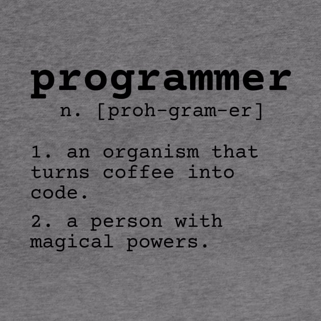 Programmer meaning by mangobanana